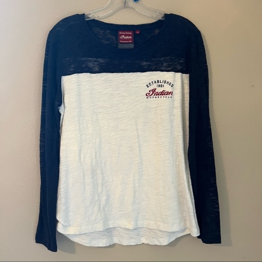 Indian Motorcycle long sleeve t-shirt Size M